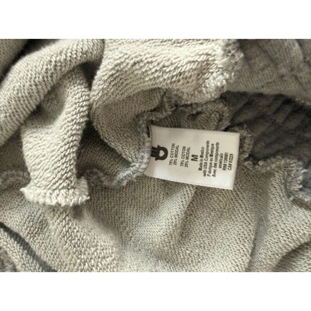 Spiritual Gangster Peyton Hoodie Romper M Heather Gray Terry Athleisure - Picture 6 of 9
